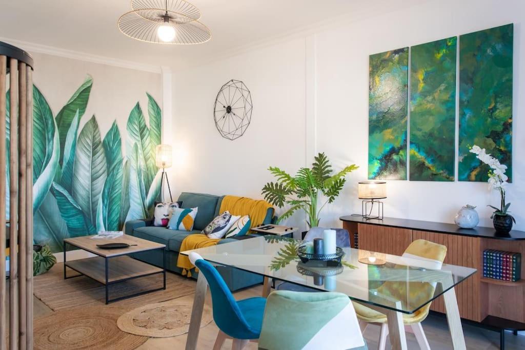 Apartment L45 St Marguerite Sea View/ Balcon, Parking Wifi Nizza