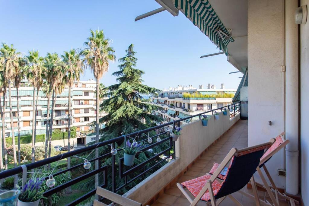 L45 St Marguerite Sea View/ Balcon, Parking Wifi Nizza