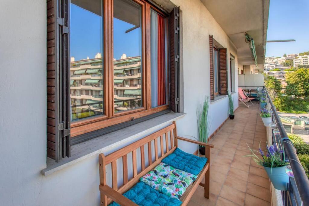 L45 St Marguerite Sea View/ Balcon, Parking Wifi Apartment Nizza