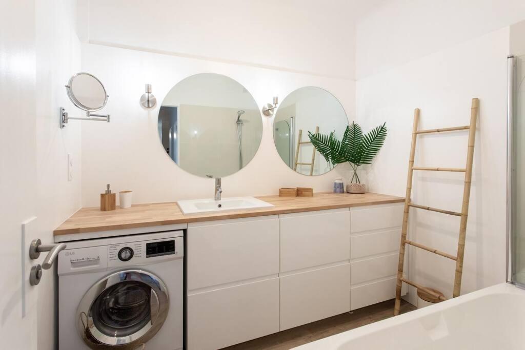 Apartment L45 St Marguerite Sea View/ Balcon, Parking Wifi Nizza